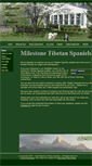 Mobile Screenshot of milestonetibetanspaniels.com